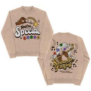 Sasha Be Fluting Homecoming Crewneck Sweatshirt Size: 2X